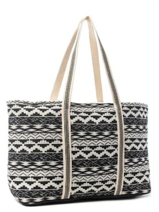 Myra Bag Handbags - Myra Nocturne Mesa Weekender Bag in Midnight Ivory NWT